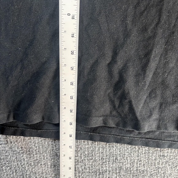 Polo Ralph Lauren Polo Shirt Mens Large Black Big Pony 3 Logo Cotton Knit - Picture 3 of 5